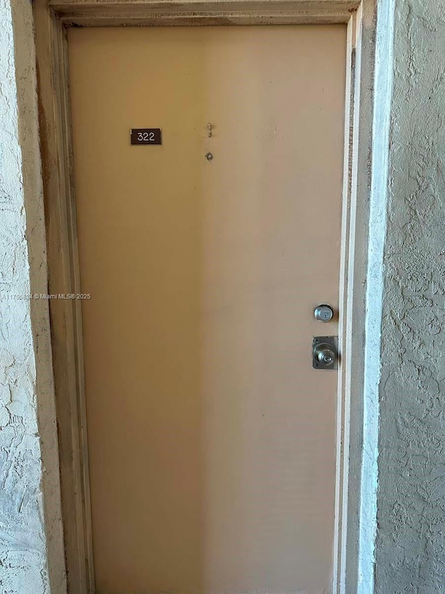 view of entrance to property