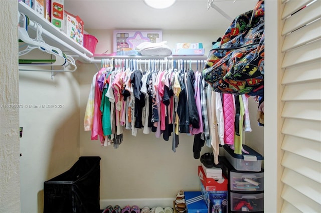 view of spacious closet