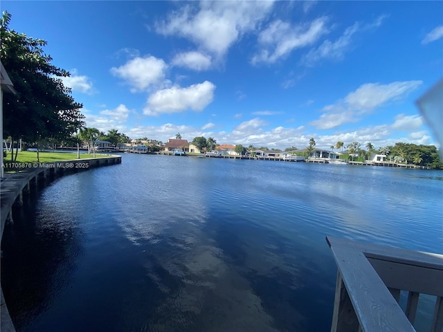 property view of water