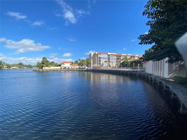 property view of water