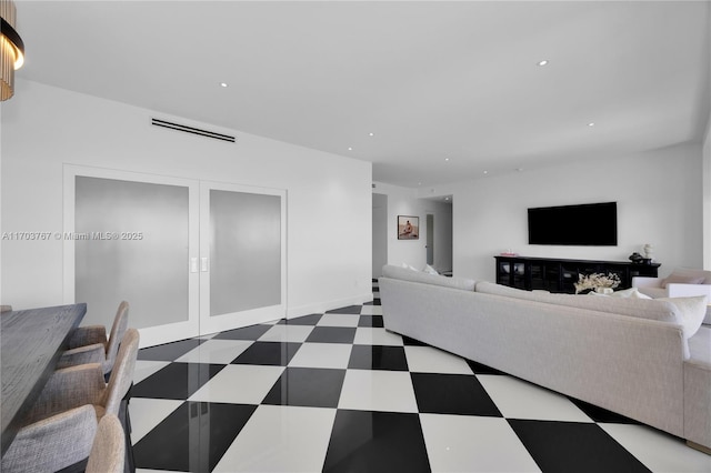 1800 NE 114th St Unit Ph05, Miami, FL 33181 - living room featuring french doors