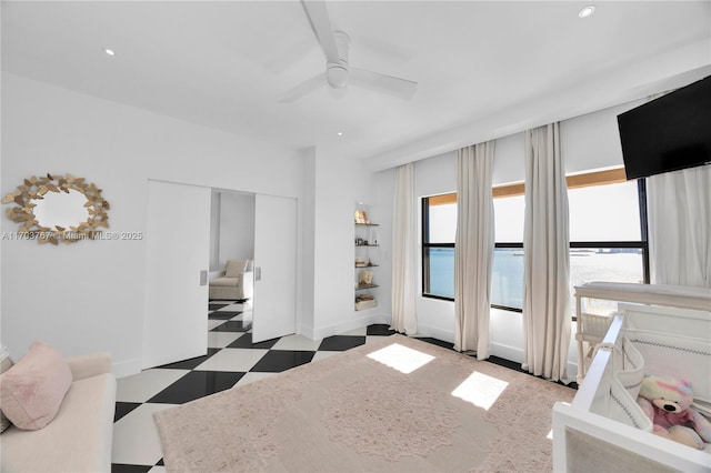 1800 NE 114th St Unit Ph05, Miami, FL 33181 - bedroom with ceiling fan