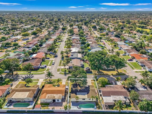 aerial view