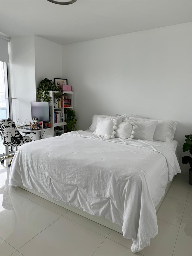 465 Brickell Ave Unit 4004, Miami, FL 33131 - bedroom with tile patterned floors
