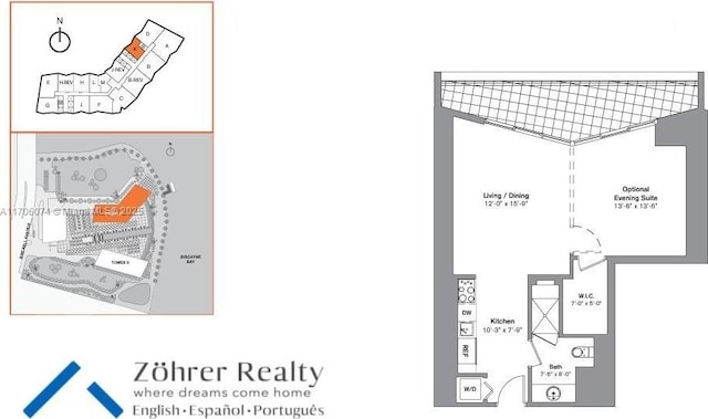 465 Brickell Ave Unit 4004, Miami, FL 33131 - view of property floor plan