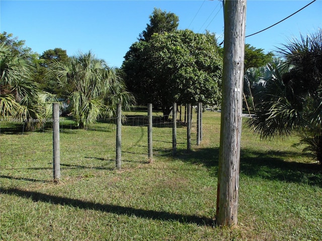 view of home's community featuring a lawn