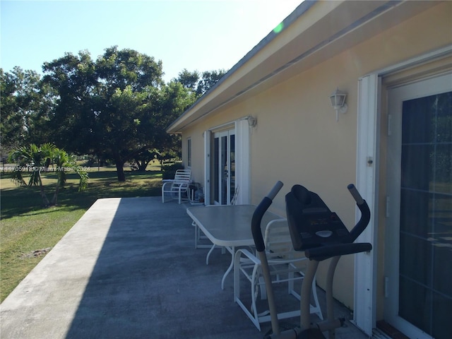 view of patio