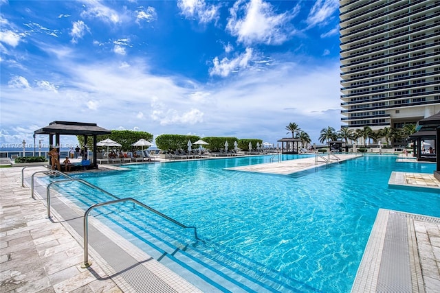 view of swimming pool