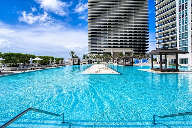 view of swimming pool