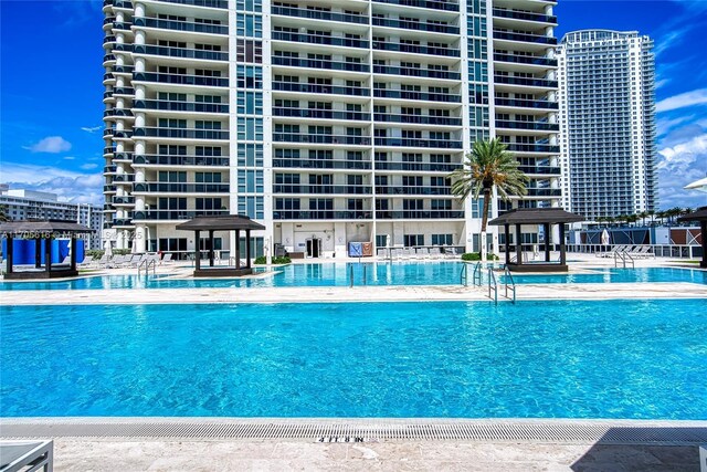 view of swimming pool