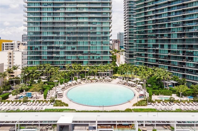 view of swimming pool