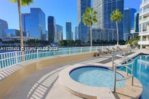 view of pool featuring a community hot tub