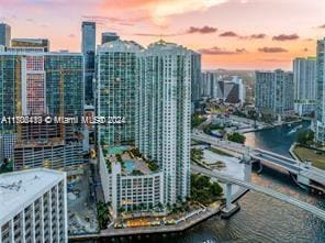 31 SE 5th St Unit 1908, Miami, FL 33131 - view of city with a nearby body of water and a notable bridge