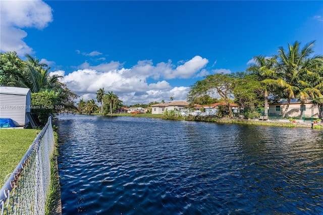 property view of water