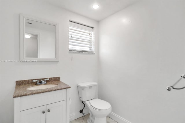 421 NE 14th Ave Unit 203, Hallandale Beach, FL 33009 - bathroom featuring vanity and tile patterned flooring