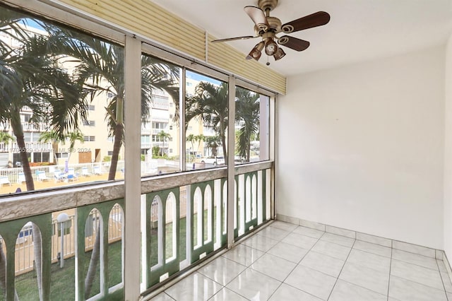 421 NE 14th Ave Unit 203, Hallandale Beach, FL 33009 - view of unfurnished sunroom