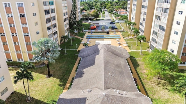 421 NE 14th Ave Unit 203, Hallandale Beach, FL 33009 - drone / aerial view