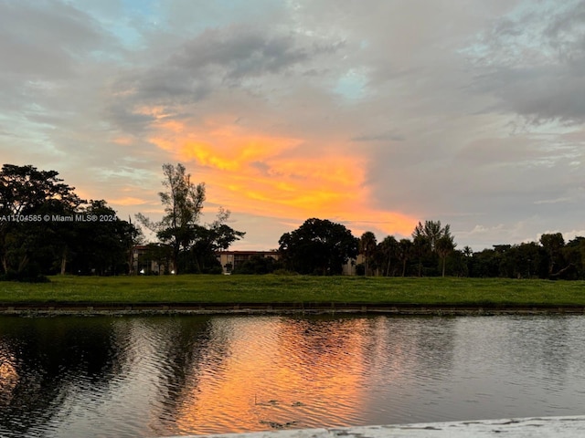 view of water feature