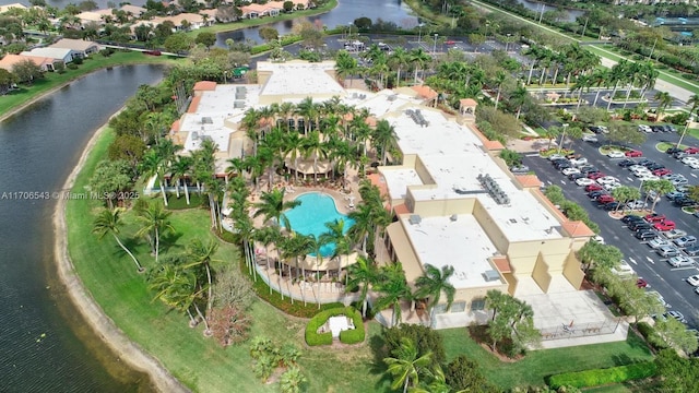 5749 Gemstone Ct Unit 307, Boynton Beach, FL 33437 - view of property location with a pool area and a large body of water