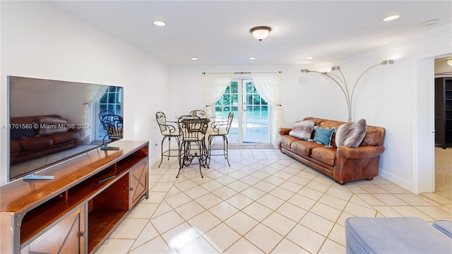 view of living room