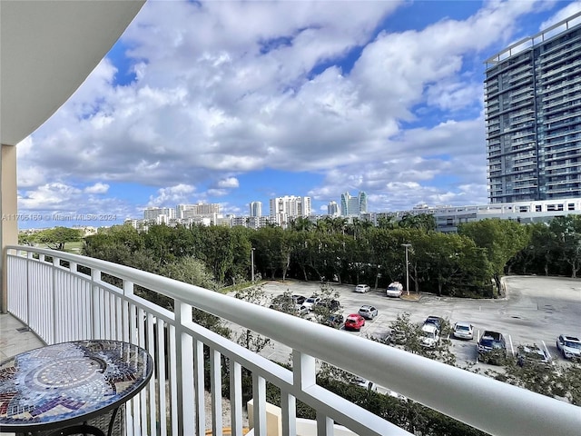 1755 E Hallandale Beach Blvd Unit 405E, Hallandale Beach, FL 33009 - balcony with a city view