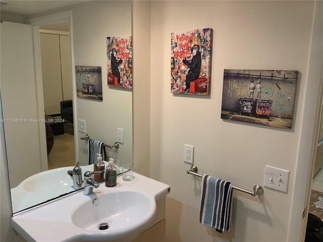 bathroom with sink