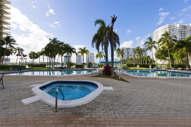 view of swimming pool