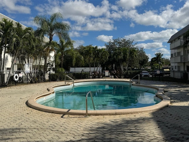 view of pool