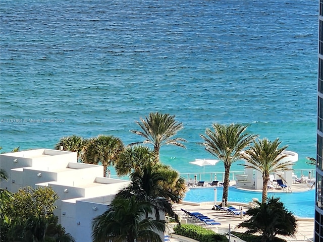 property view of water