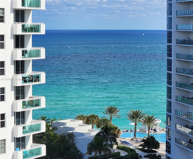 property view of water