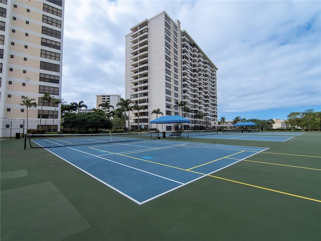 view of sport court