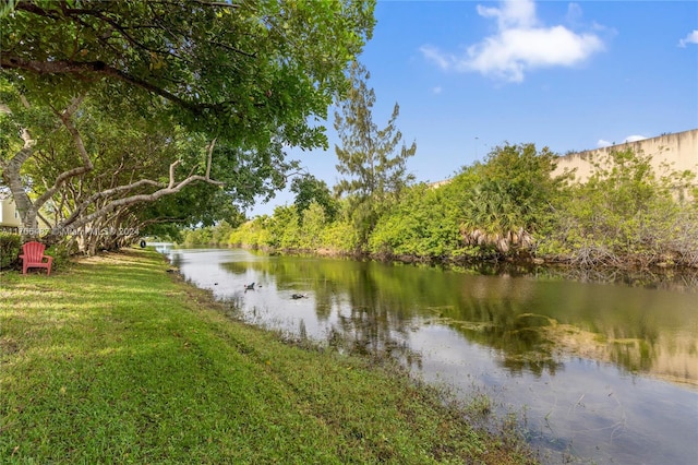 property view of water