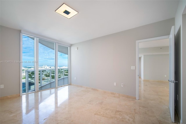 400 Alton Rd Unit 2309, Miami Beach, FL 33139 - unfurnished room with expansive windows