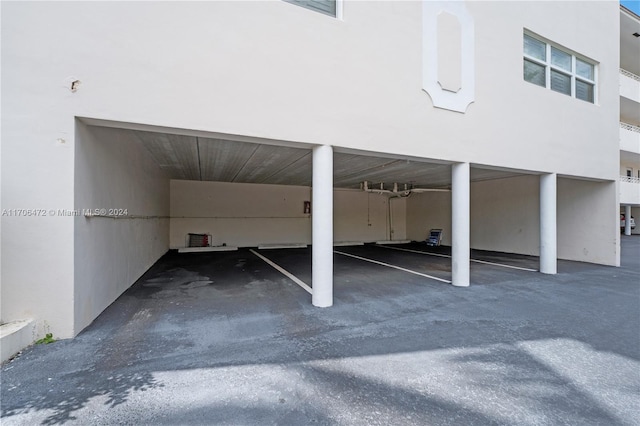 view of car parking