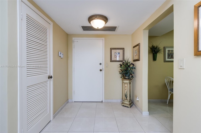 2500 Parkview Dr Unit 2315, Hallandale Beach, FL 33009 - foyer featuring light tile patterned floors and baseboards