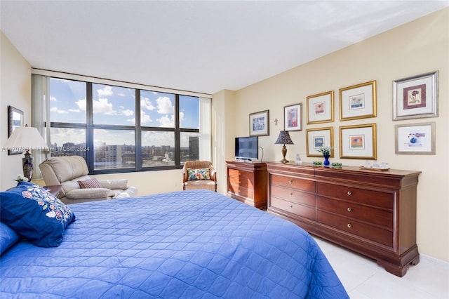 2500 Parkview Dr Unit 2315, Hallandale Beach, FL 33009 - bedroom with tile patterned floors