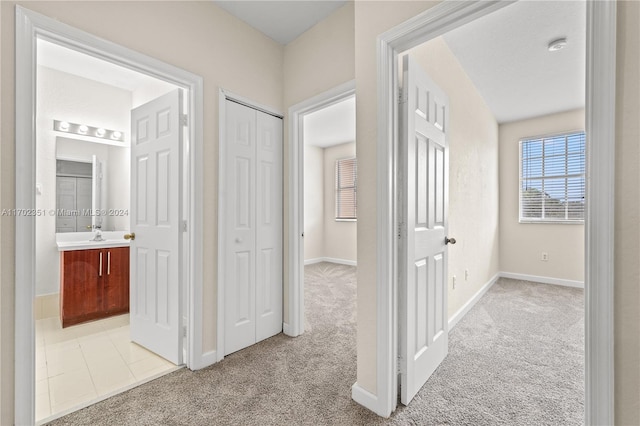 2557 SE 14th St, Homestead, FL 33035 - corridor with light colored carpet