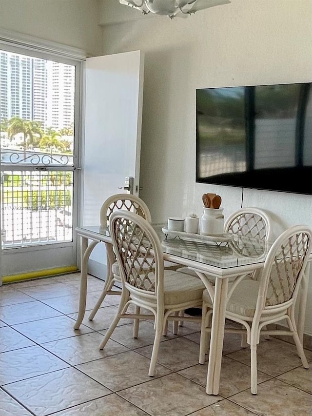 exterior space with a patio and a water view