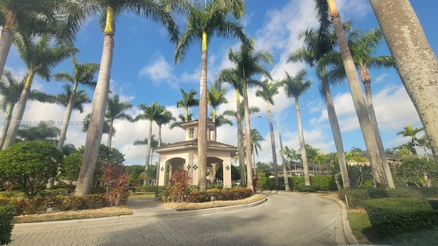 view of road