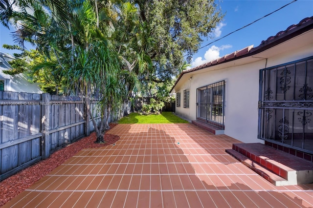 view of patio