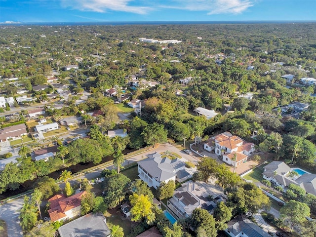 6401 SW 84th St, South Miami, FL 33143 - aerial view of property and surrounding area with nearby suburban area