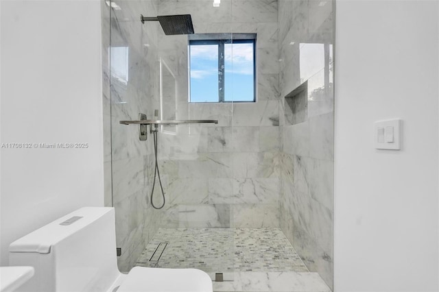 6401 SW 84th St, South Miami, FL 33143 - full bathroom with a marble finish shower