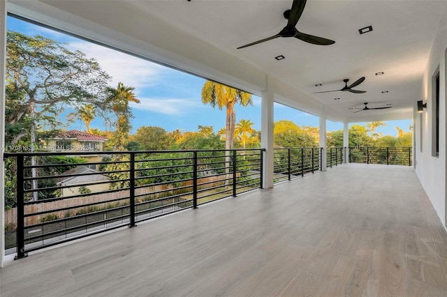6401 SW 84th St, South Miami, FL 33143 - patio / terrace with ceiling fan