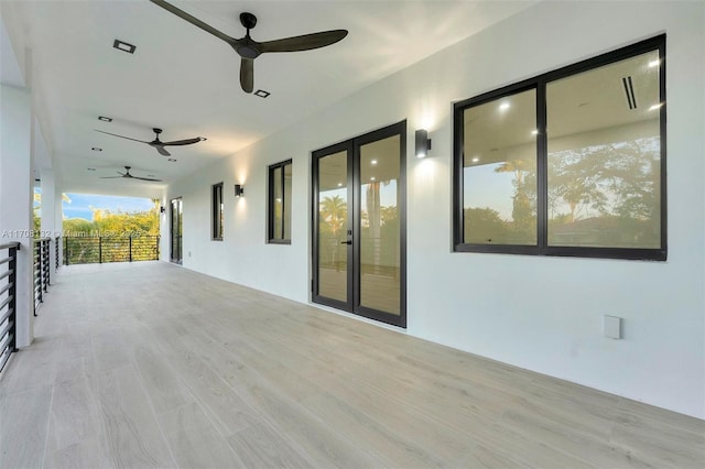 6401 SW 84th St, South Miami, FL 33143 - view of patio / terrace with a ceiling fan