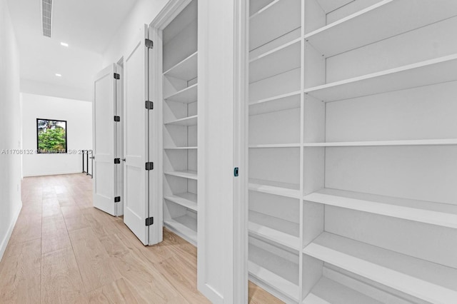 6401 SW 84th St, South Miami, FL 33143 - corridor with wood finished floors and recessed lighting