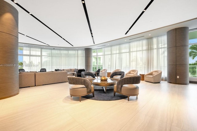 100 S Pointe Dr Unit 3601, Miami Beach, FL 33139 - community lobby with expansive windows
