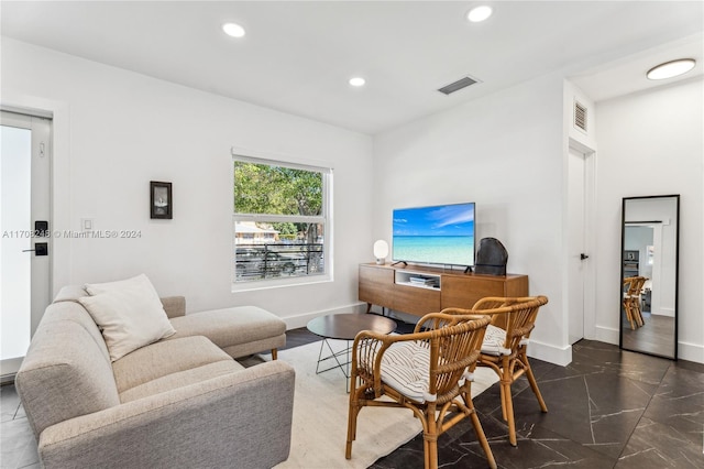 view of living room