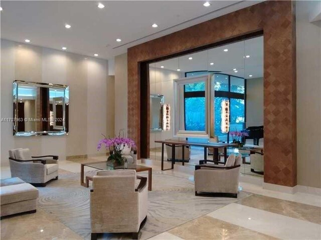 19667 Turnberry Way Unit 15A, Aventura, FL 33180 - lobby with recessed lighting