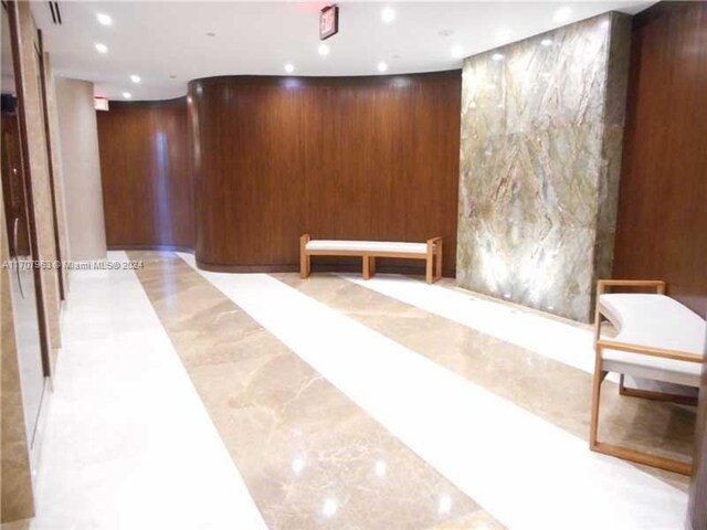 19667 Turnberry Way Unit 15A, Aventura, FL 33180 - lobby featuring recessed lighting