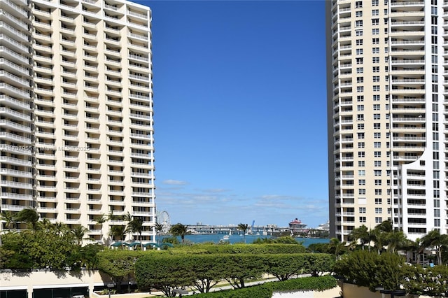 view of property featuring a water view